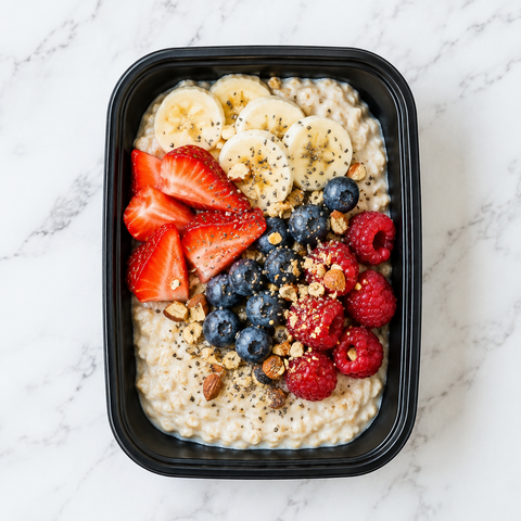 Desayuno - Avena, frutas