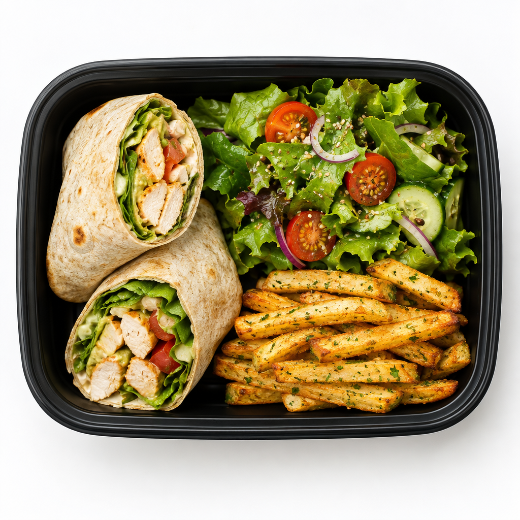 Cena - Wrap de pollo